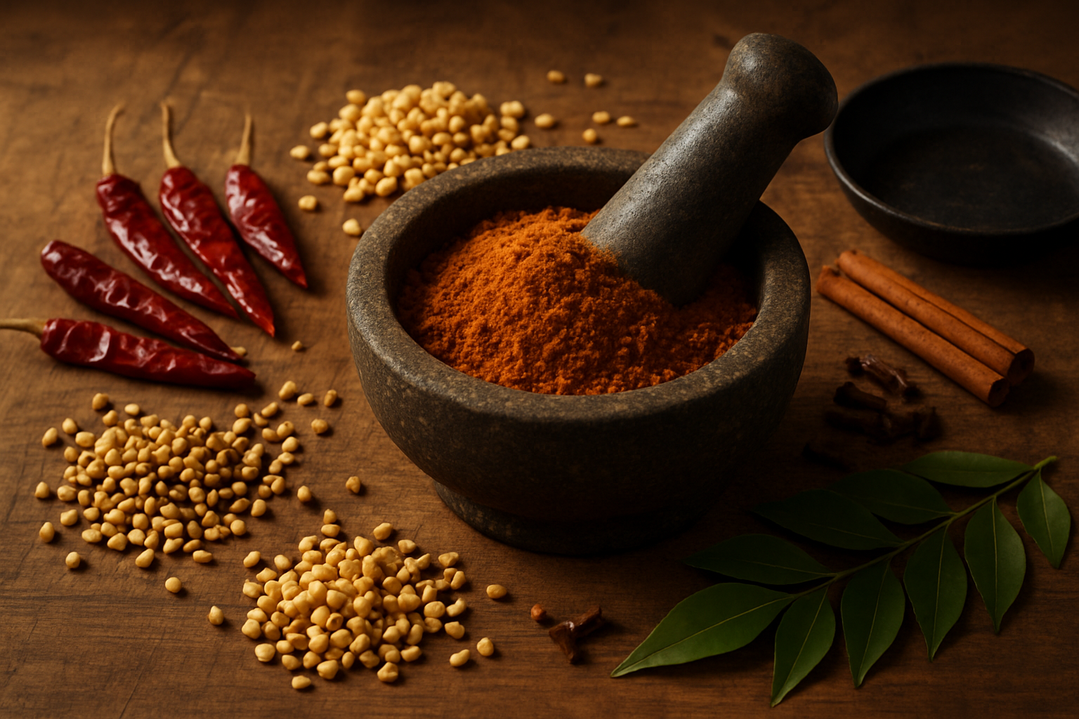 Making Bisibele Bath Powder from Scratch