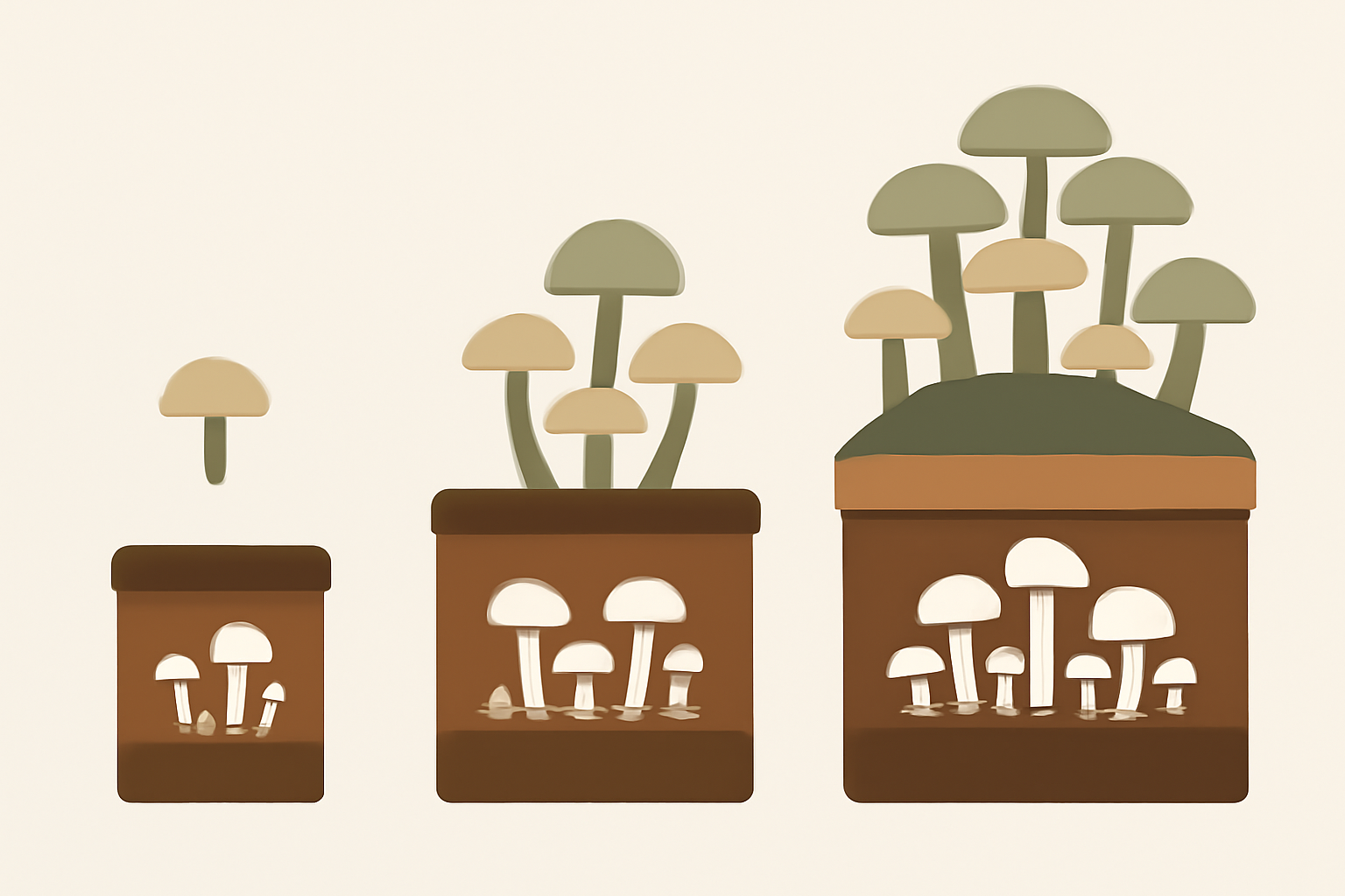 Introduction How to Grow Kits Fresh Mushrooms Grow kits - Psychedelic Today Ai Generated Illustration