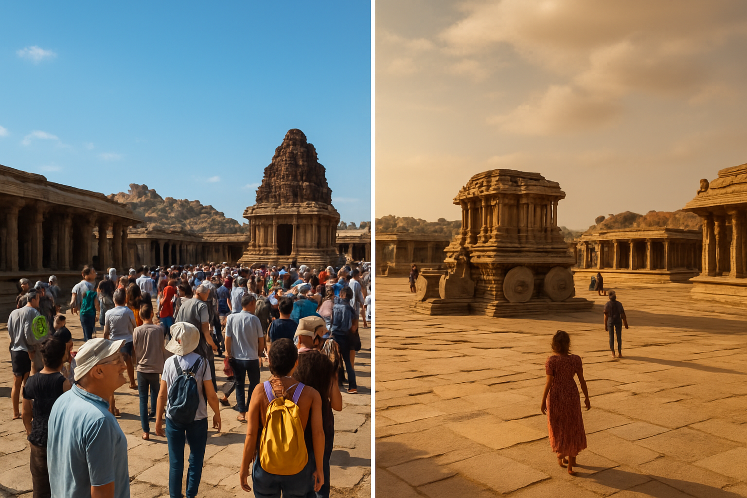 Peak vs Off-Season Tourist Crowds Analysis