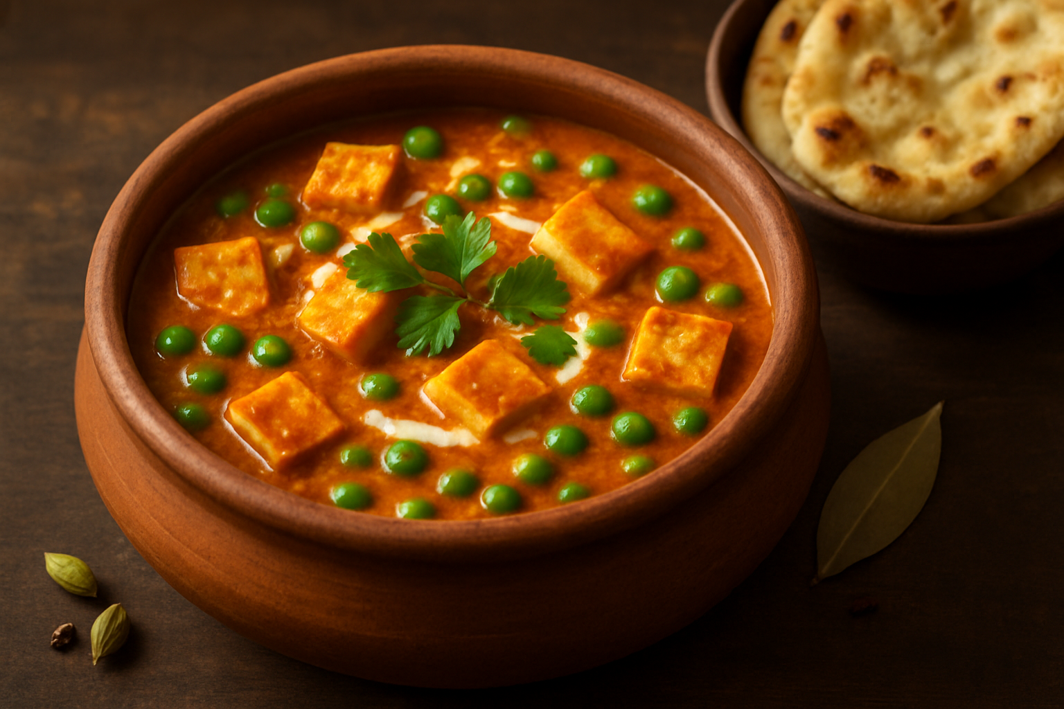 Paneer Matar: Creamy Cottage Cheese and Pea Curry