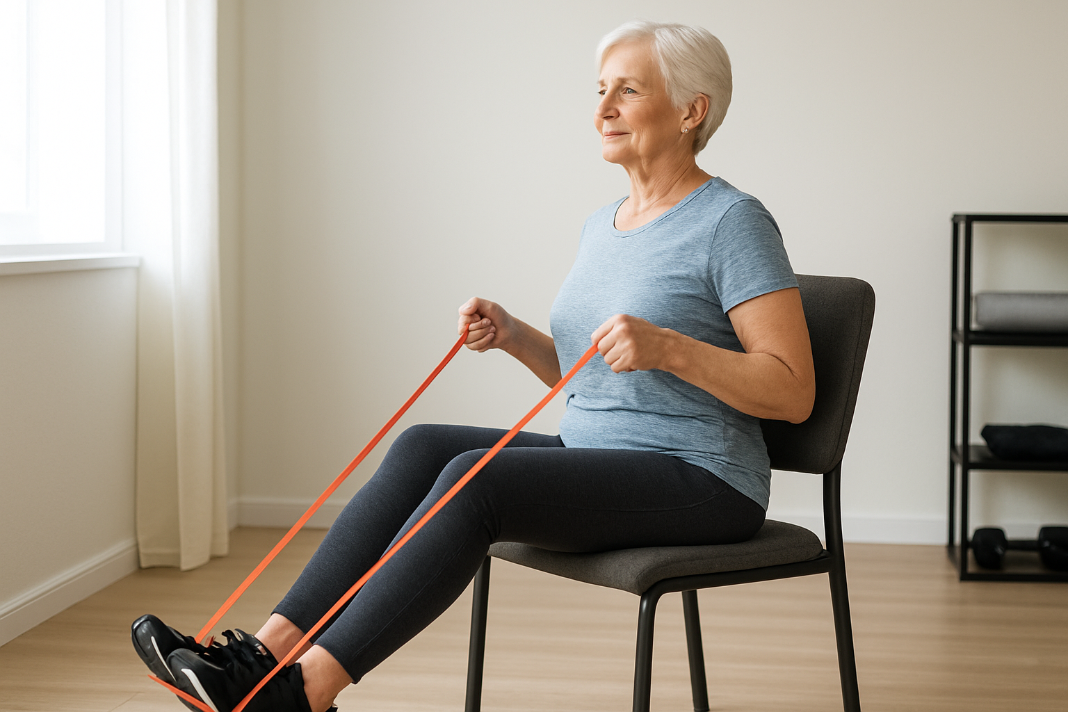 Resistance Band Rows for a Stronger Back and Posture