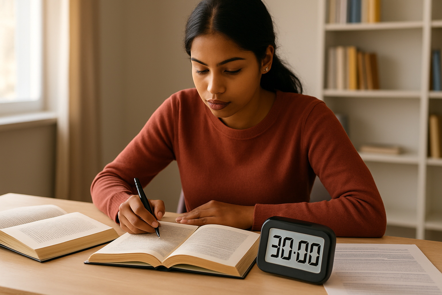 Reading Section Tasks and Time Management (29-30 minutes)