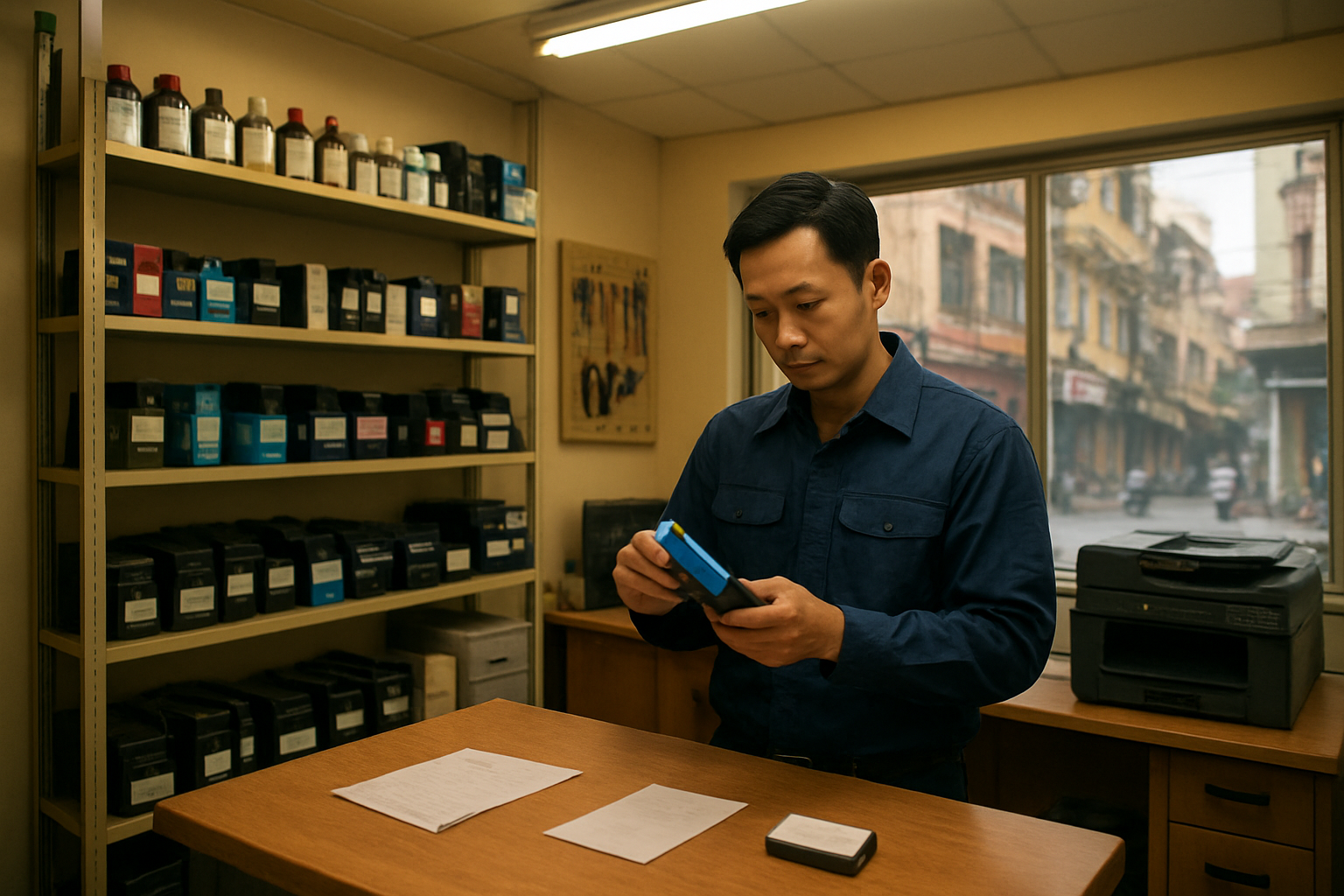 Liên hệ dịch vụ đổ mực máy in tại Hà Nội Phường Ngọc Hà uy tín 