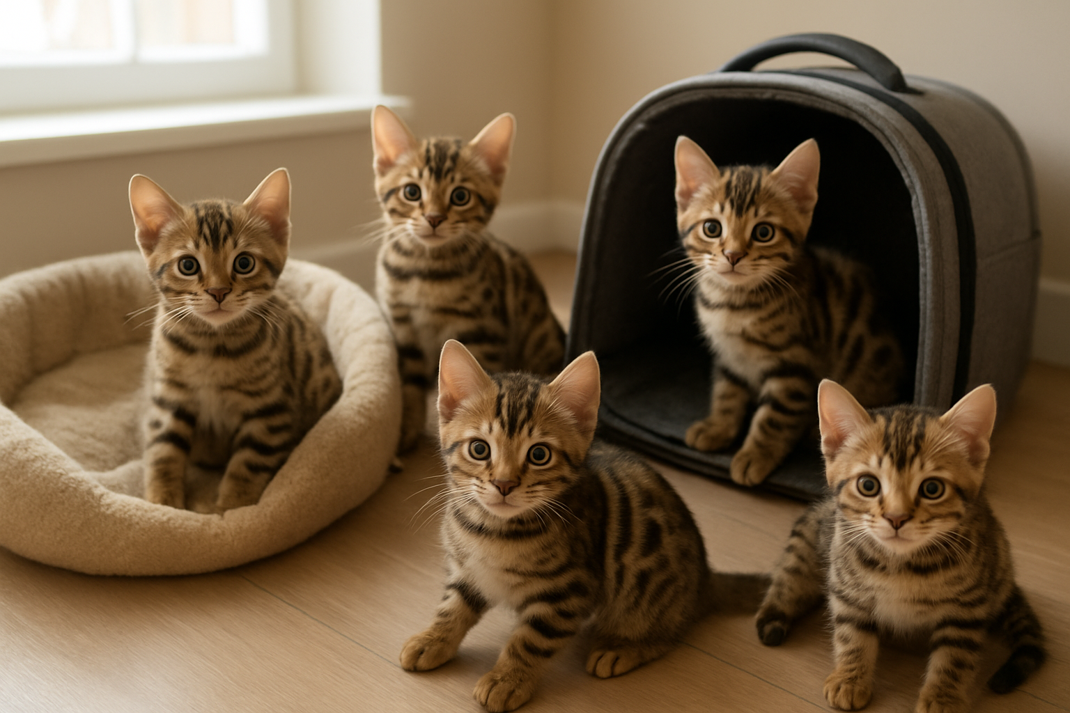 Bengal Kittens for Sale from Europe with Worldwide Delivery