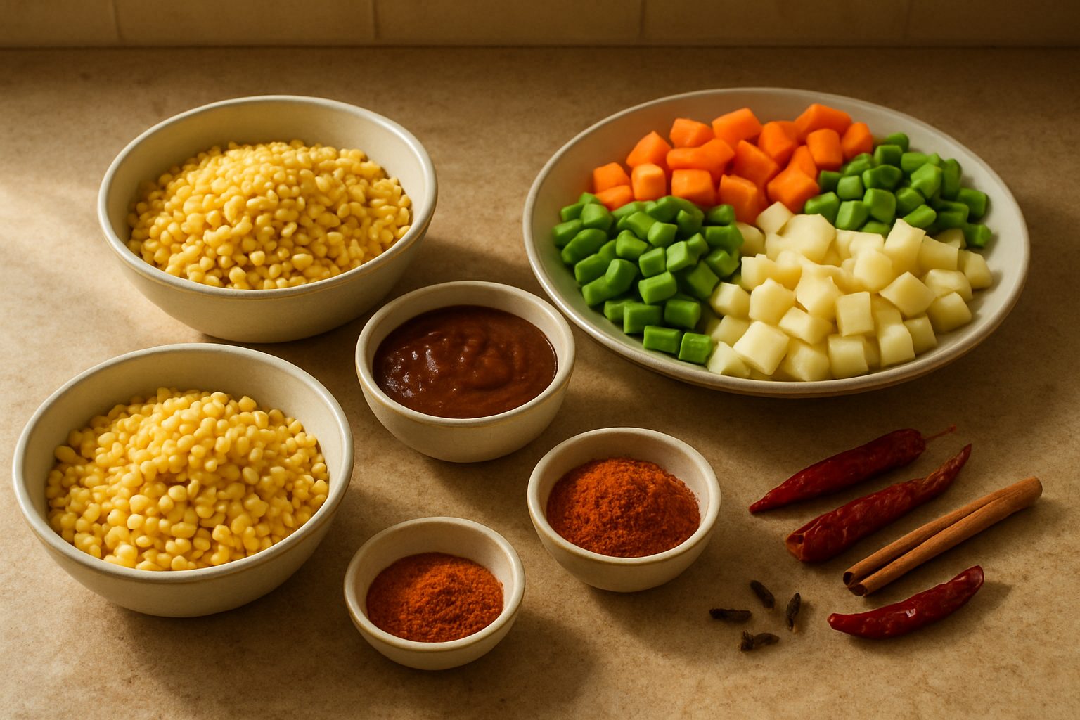 Preparing Each Component Before Cooking