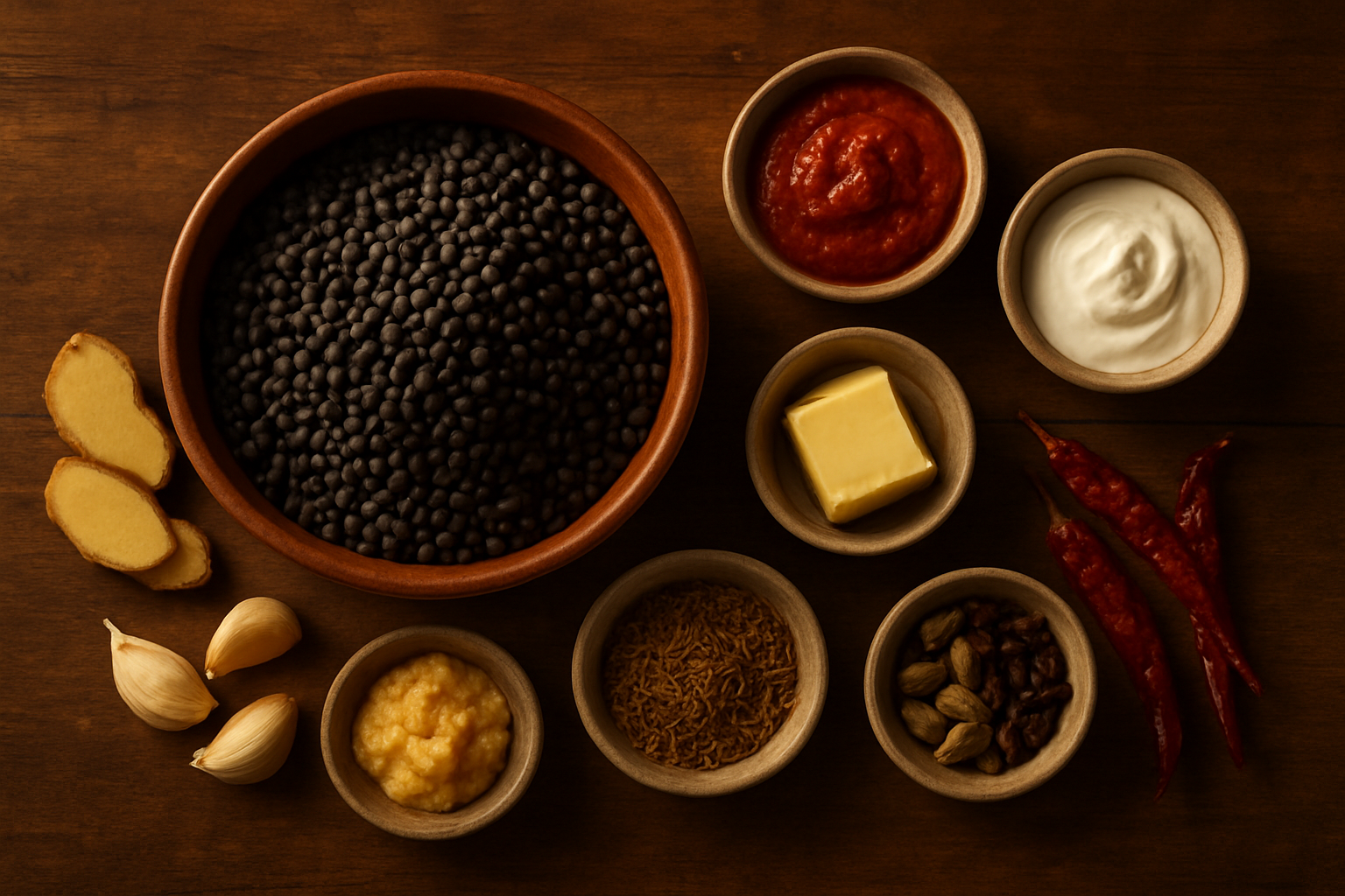 Essential Ingredients for Authentic Dal Bukhara