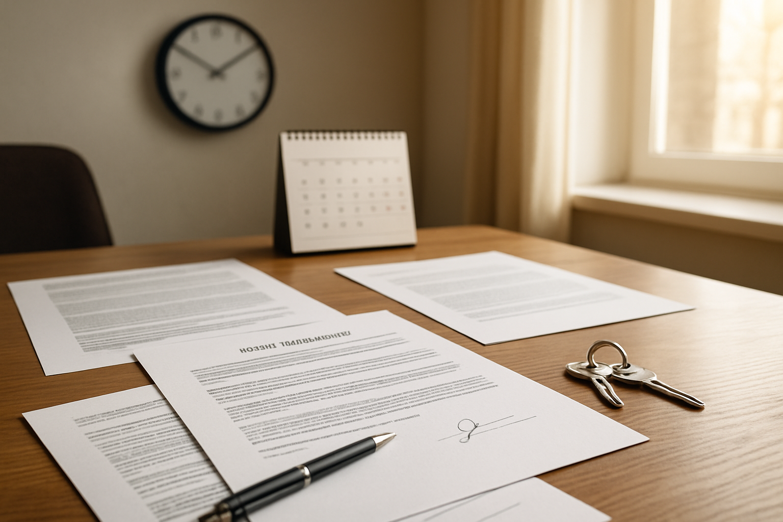 Mietdauer und Kündigungsbestimmungen definieren