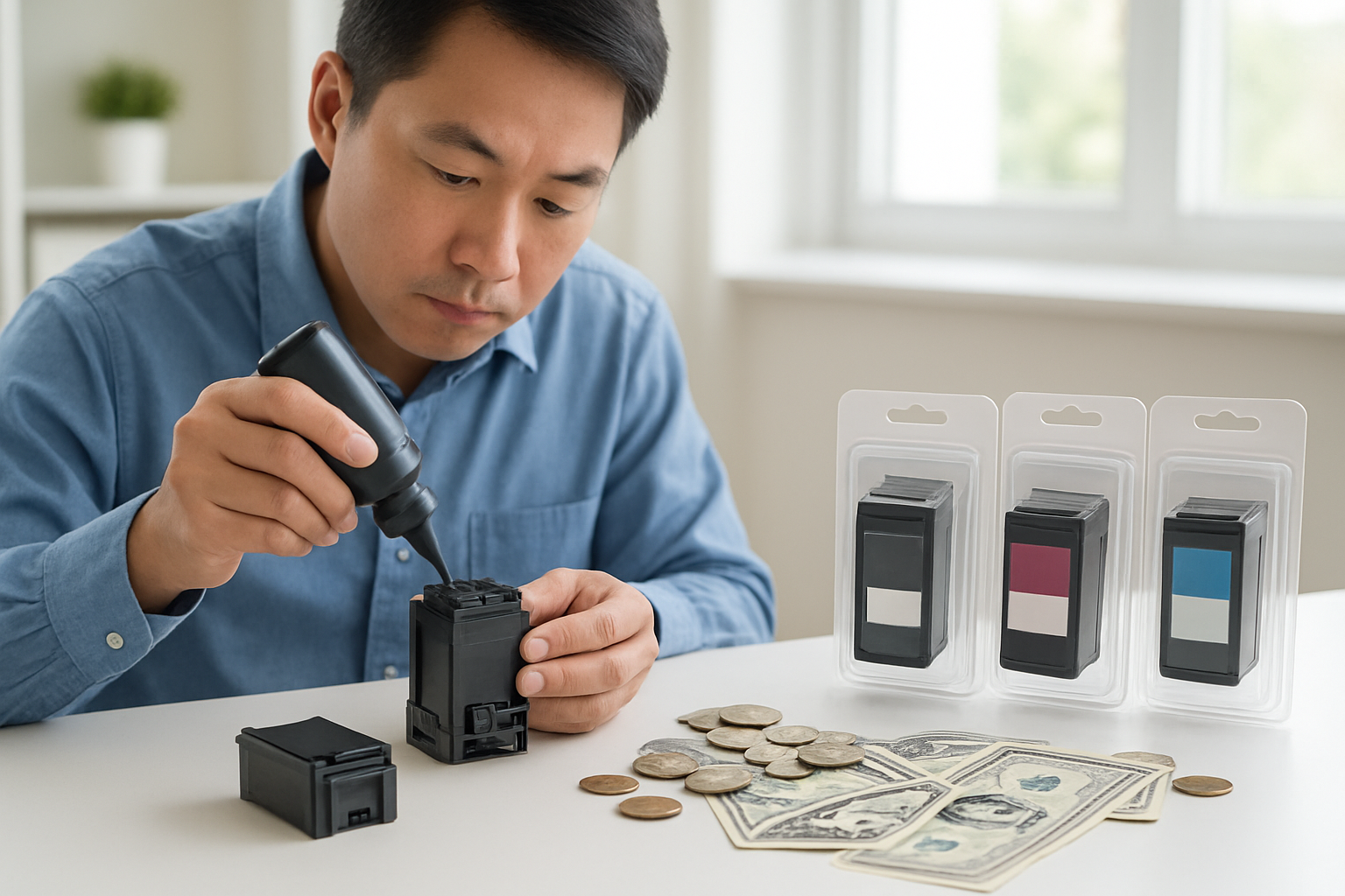 Địa chỉ đổ mực máy in tại trần kim xuyến