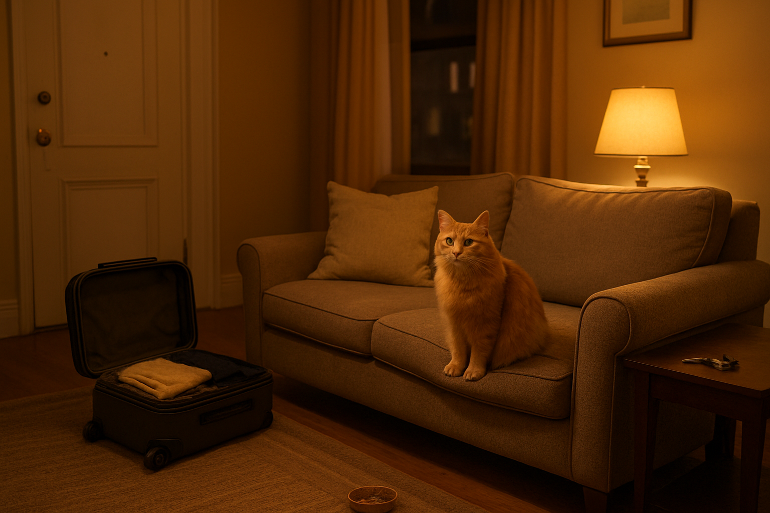 Situations That Require Overnight Cat Care