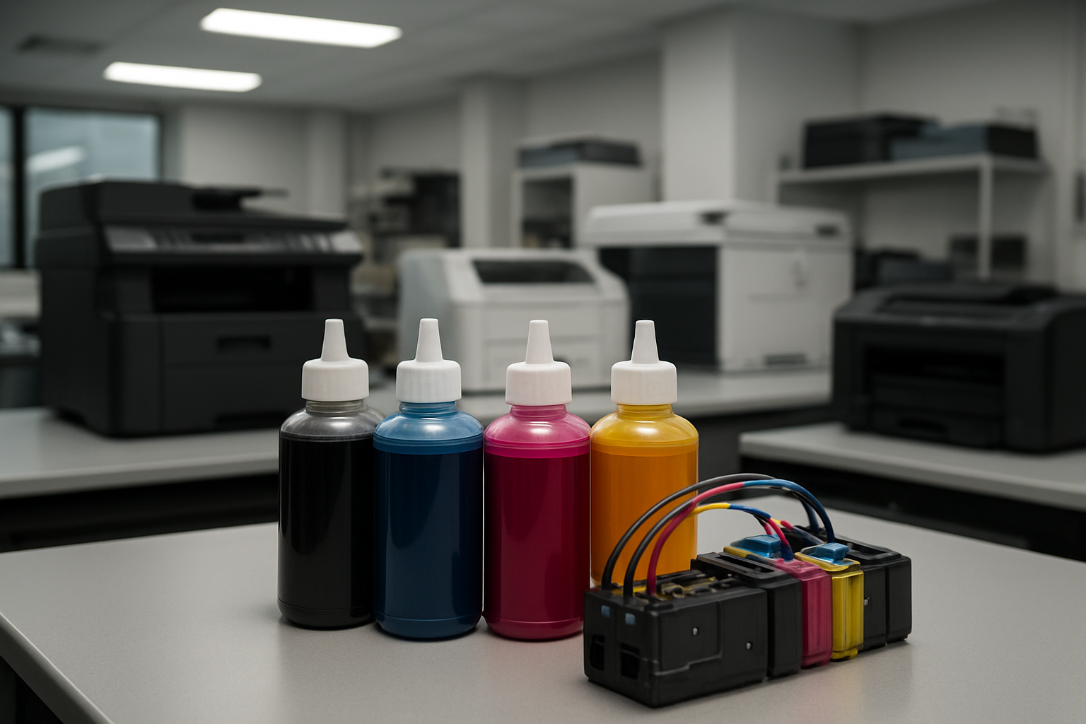 Địch vụ đổ mực máy in tại Nguyễn Khang chất lượng