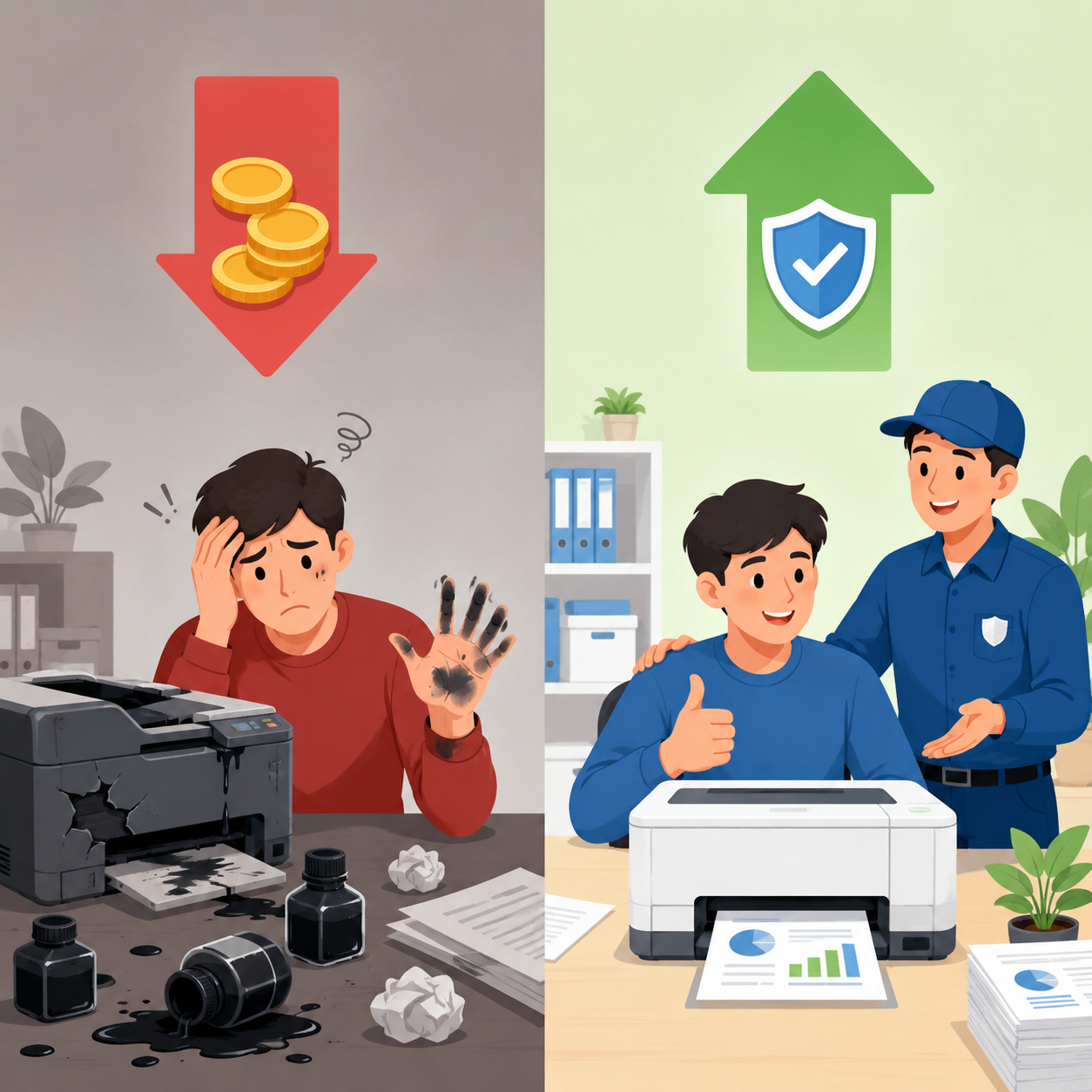 Đổ mực máy in tại Dọc Bún Văn Khê
