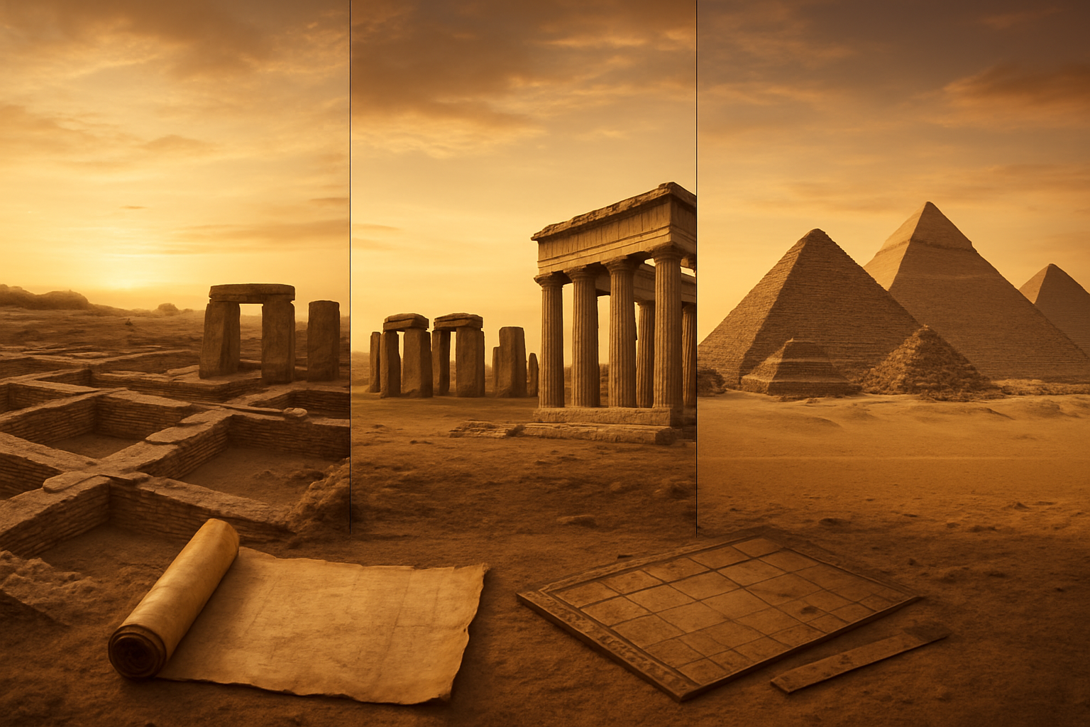 Comparing Rakhigarhi's Age to World's Famous Ancient Monuments