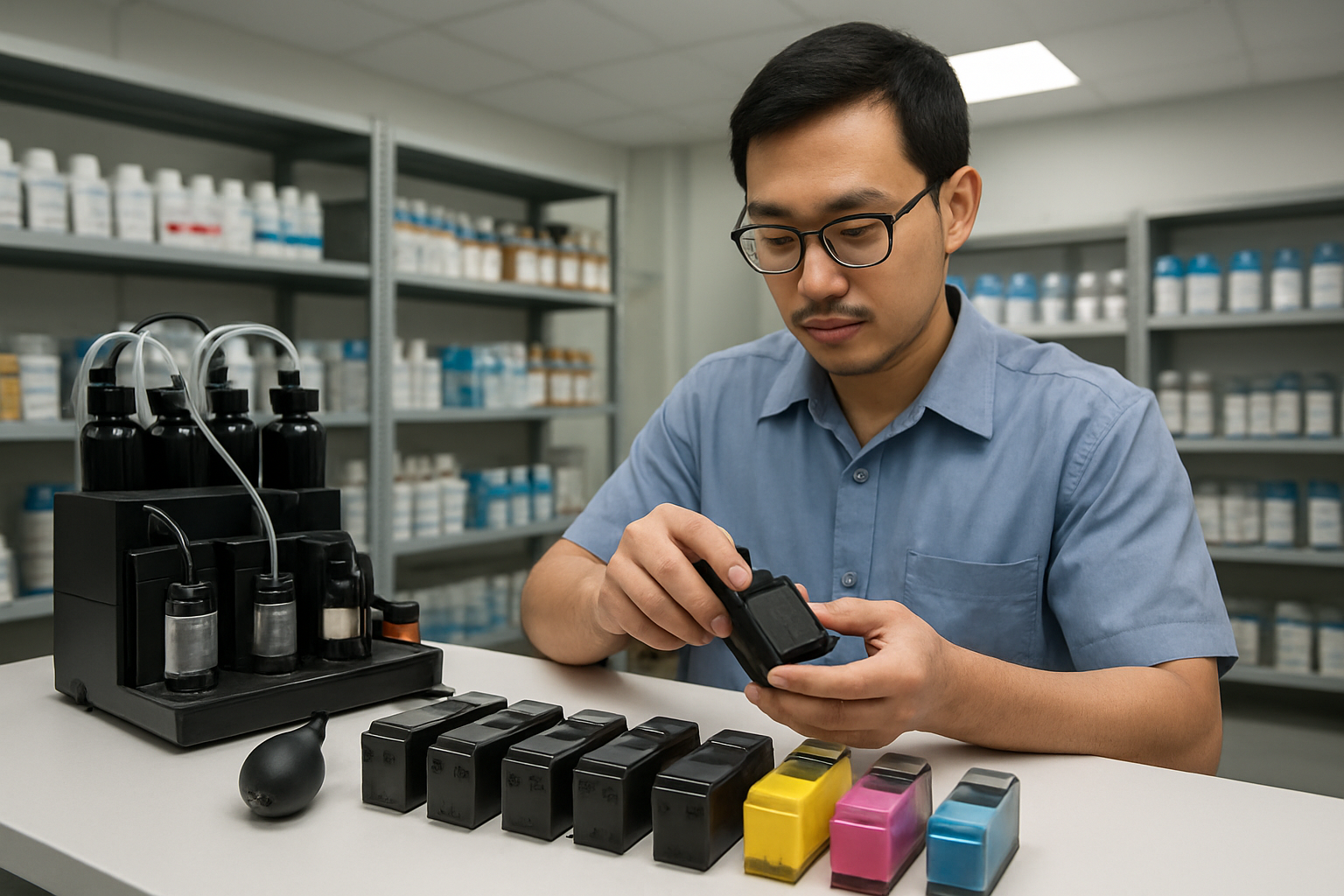 Cửa hàng đổ mực máy in tại Phường Ô Chợ Dừa