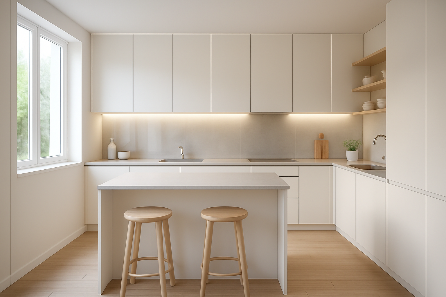 7 modular kitchen types that transform small spaces 5 Design strategies that create visual spaciousness