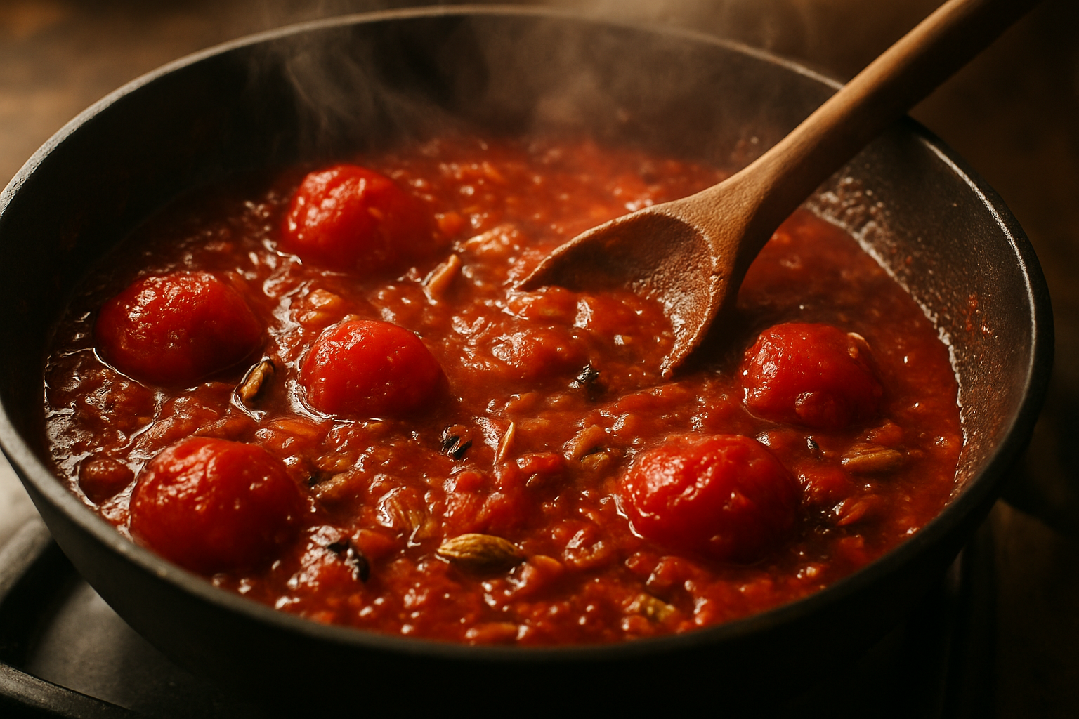 Secret 3: Building a Rich and Flavorful Tomato Base