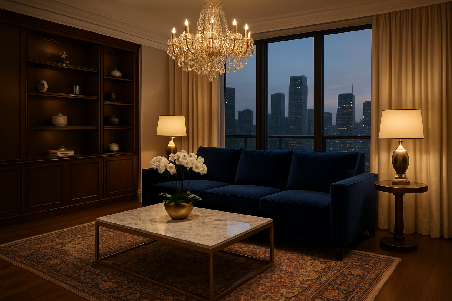 Luxury apartment decor in Dubai - Eve Interiors