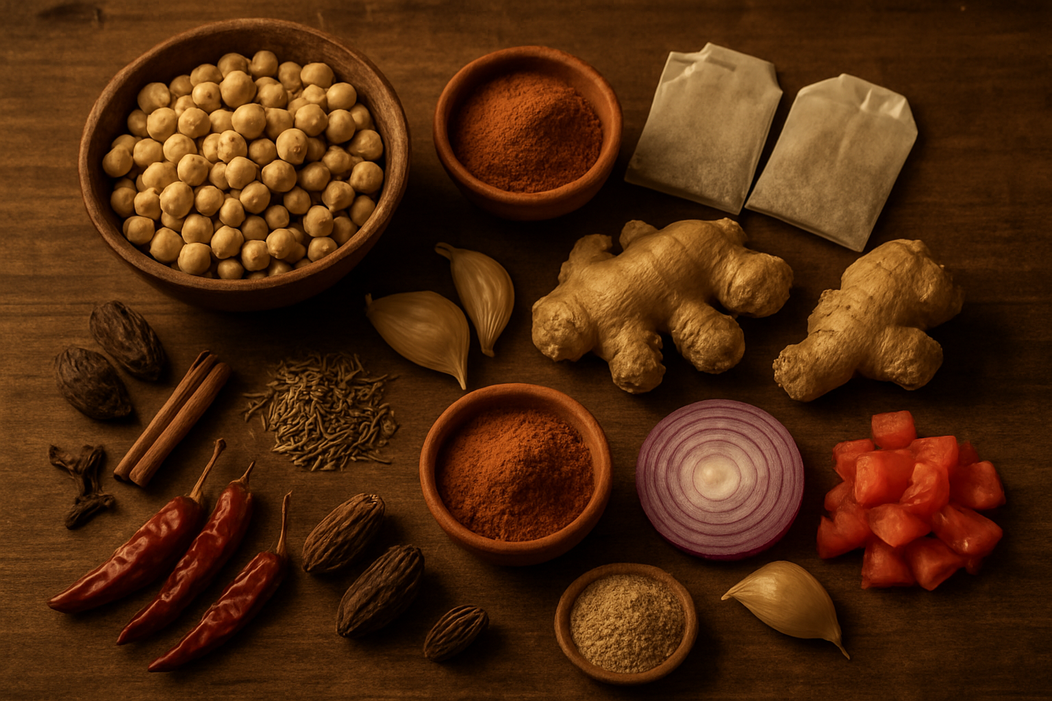 Essential Ingredients for Authentic Amritsari Chole