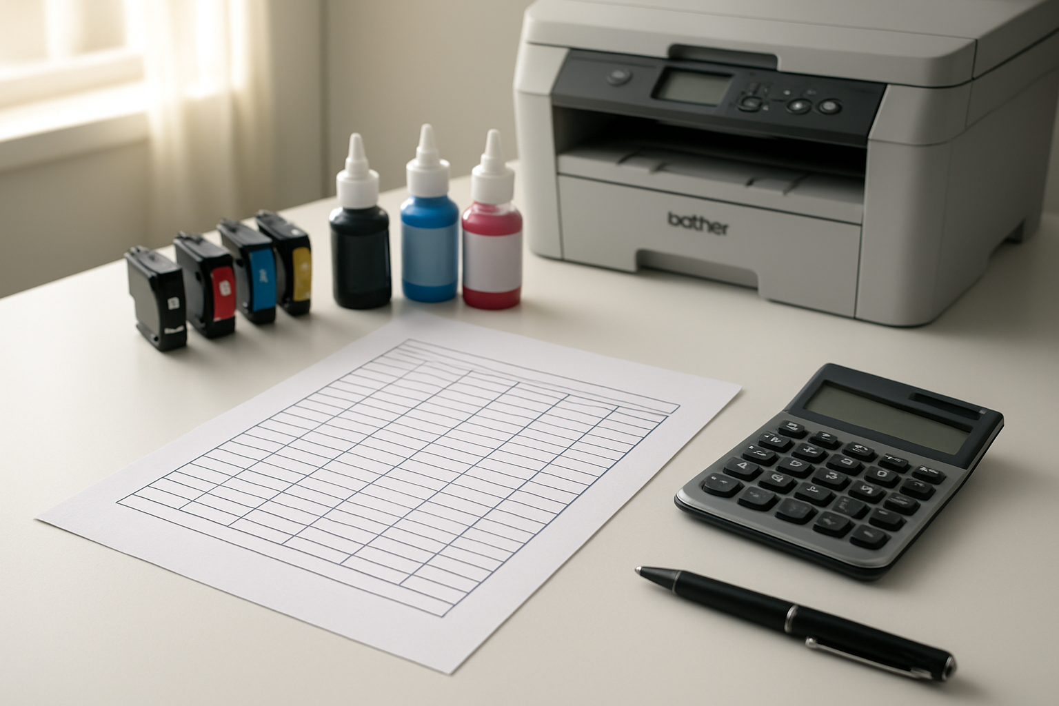 Báo giá đổ mực máy in brother DCP-B7535DW