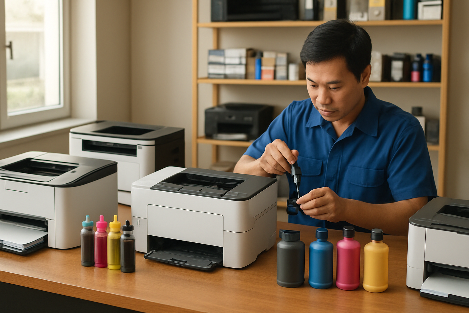 Đổ mực máy in tại Phường Văn Miếu Hà Nội