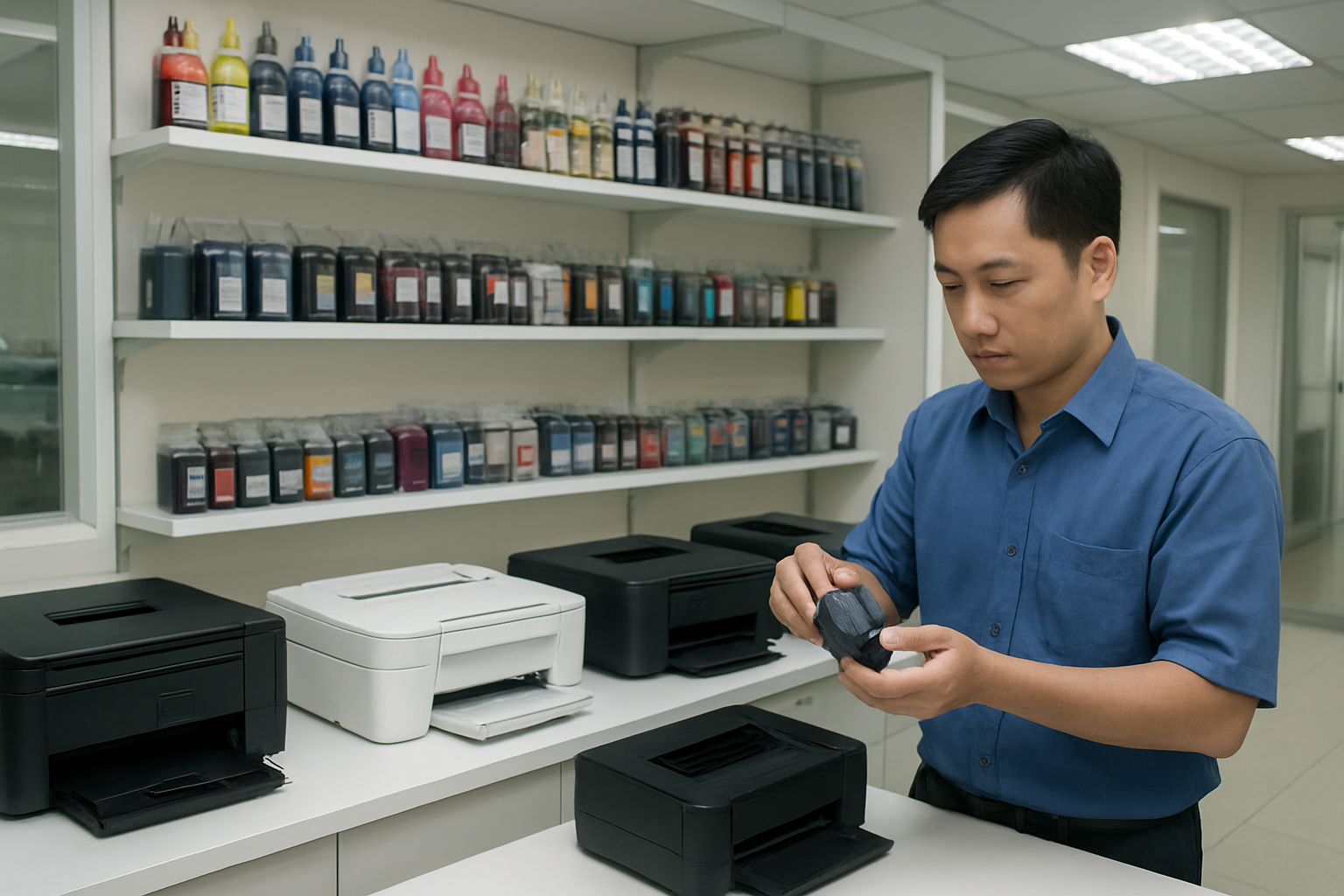 Đổ mực máy in tại Hà Nội Phường Láng