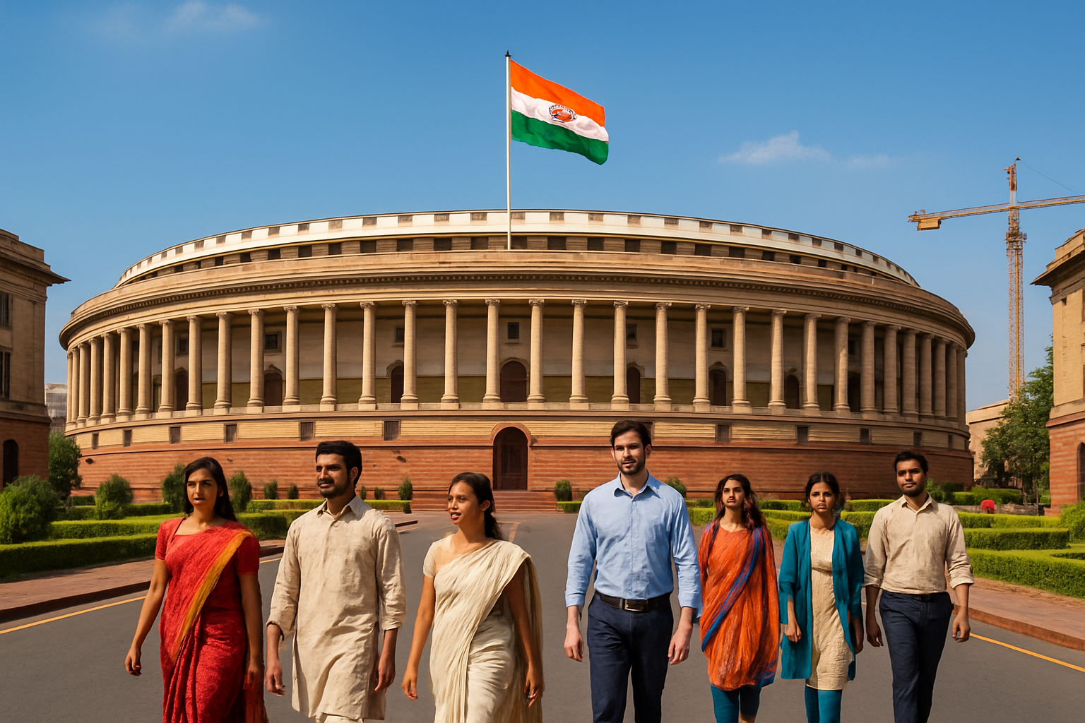 Modern India's Formation: Building a New Nation