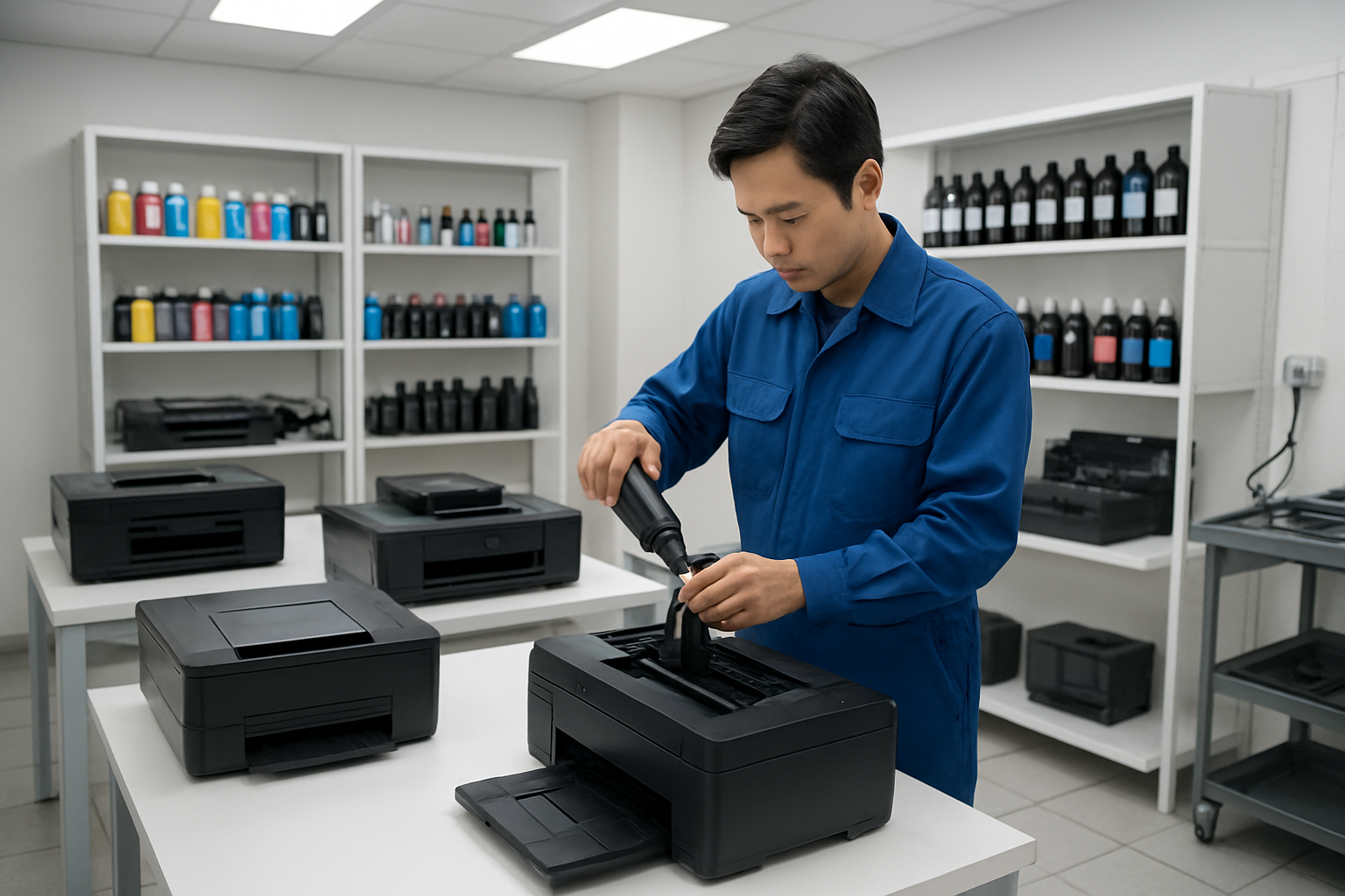 Đổ mực máy in tại Văn Chương