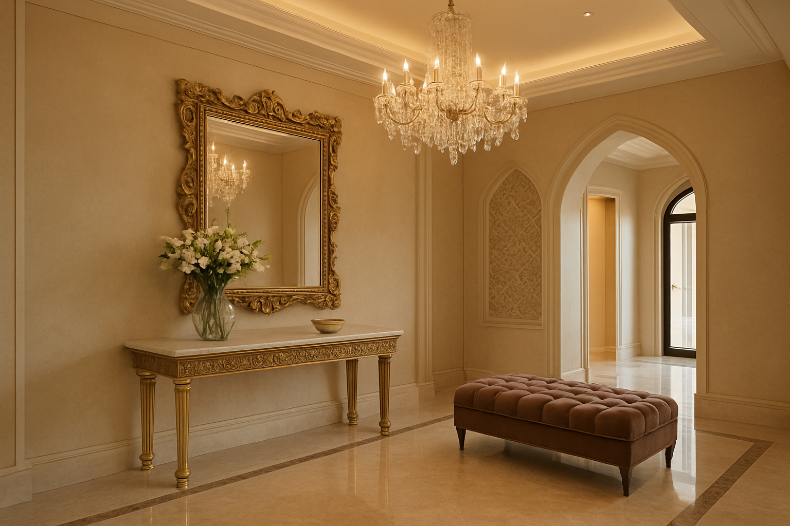 Luxury foyer furniture Dubai