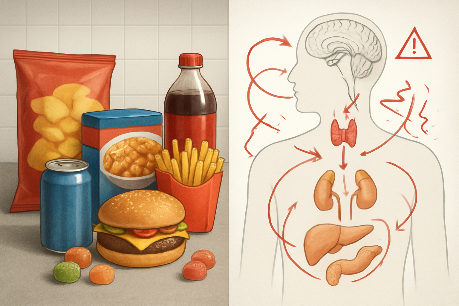 How Processed Foods Disrupt Your Natural Hormone Balance