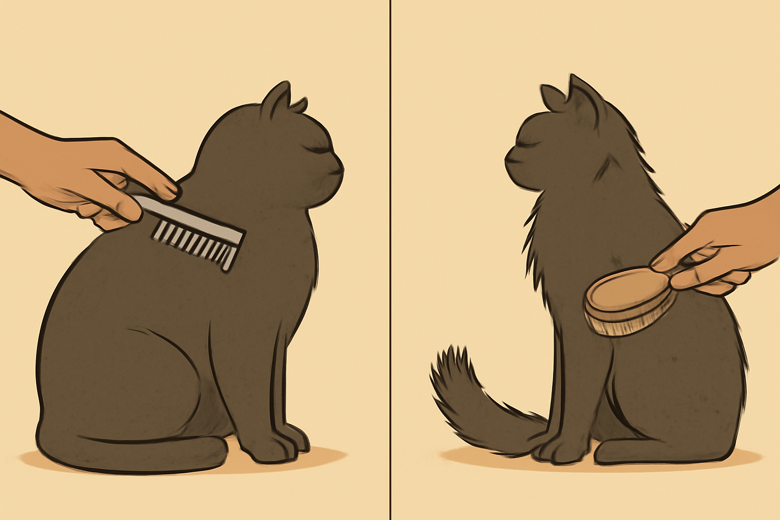 How to Tell Scottish and British Cats