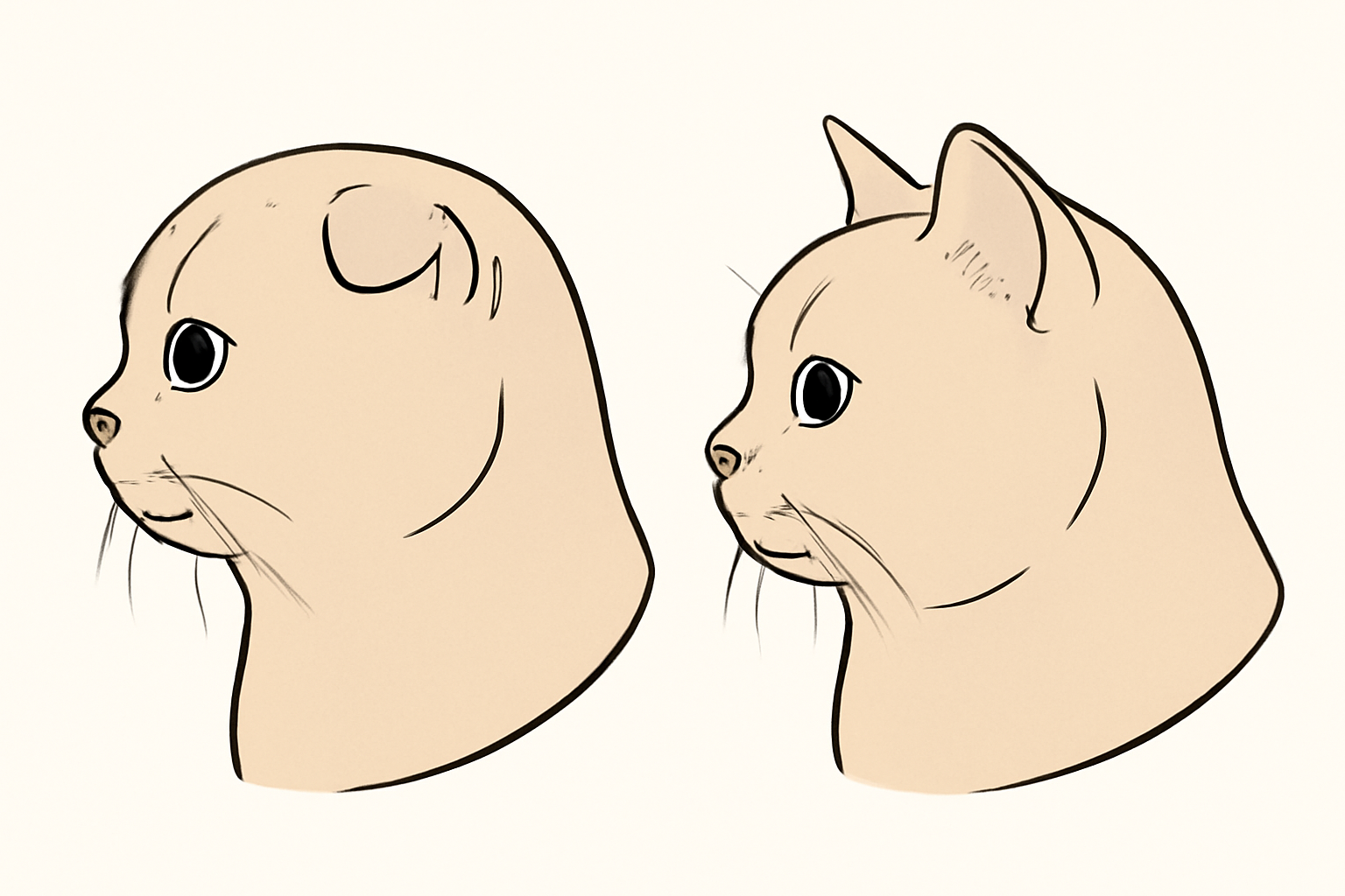 How to Tell Scottish and British Cats