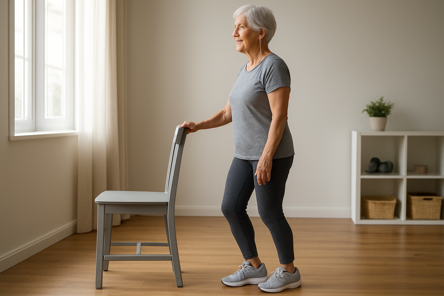 Standing Calf Raises for Better Balance and Stability