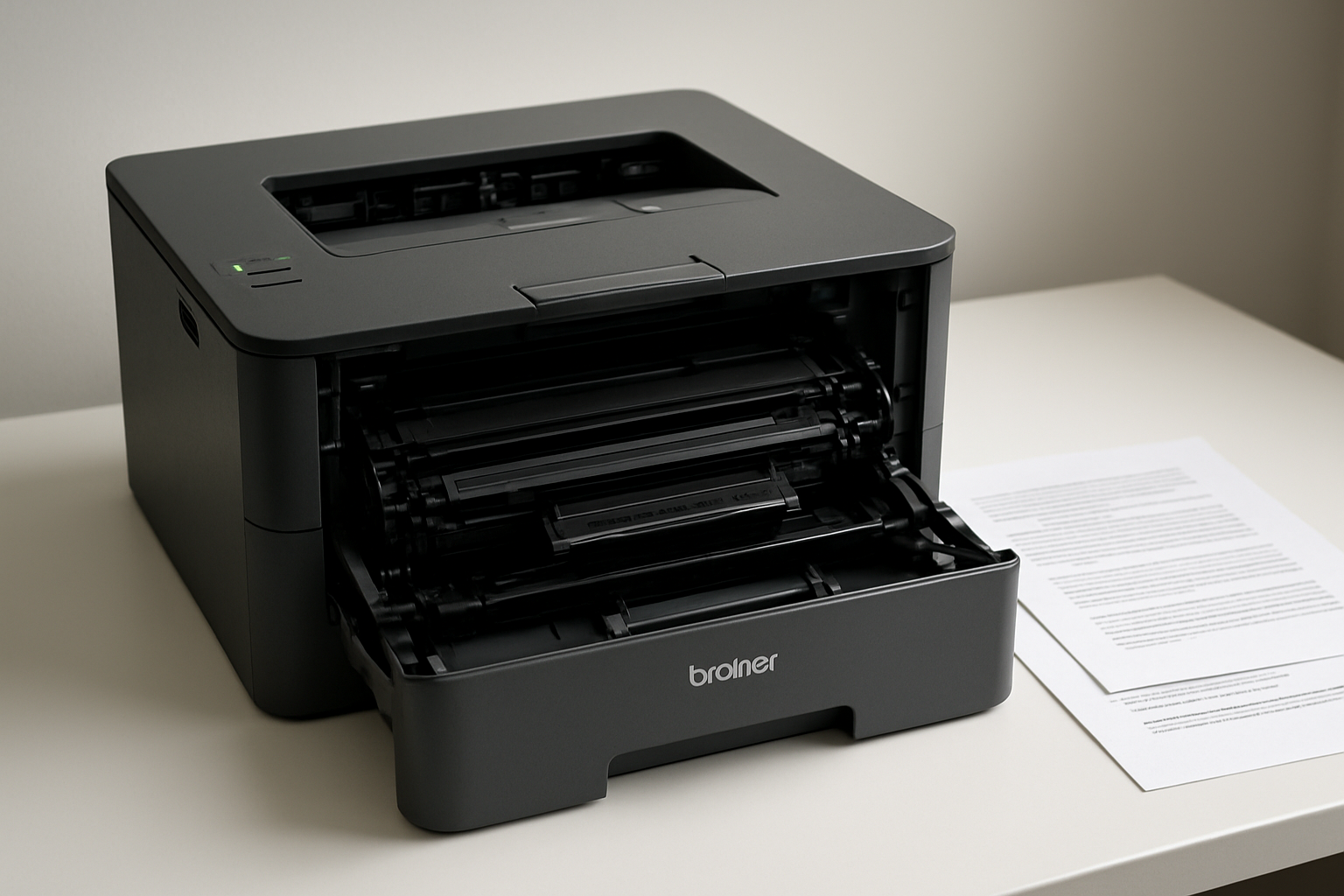 5 Bước đổ mực máy in Brother HL-L2321D