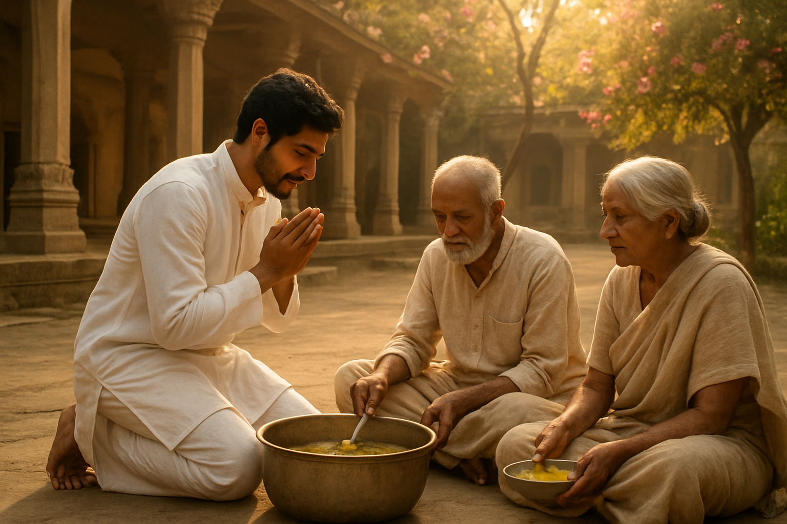 Serving Others as Path to Self-Realization