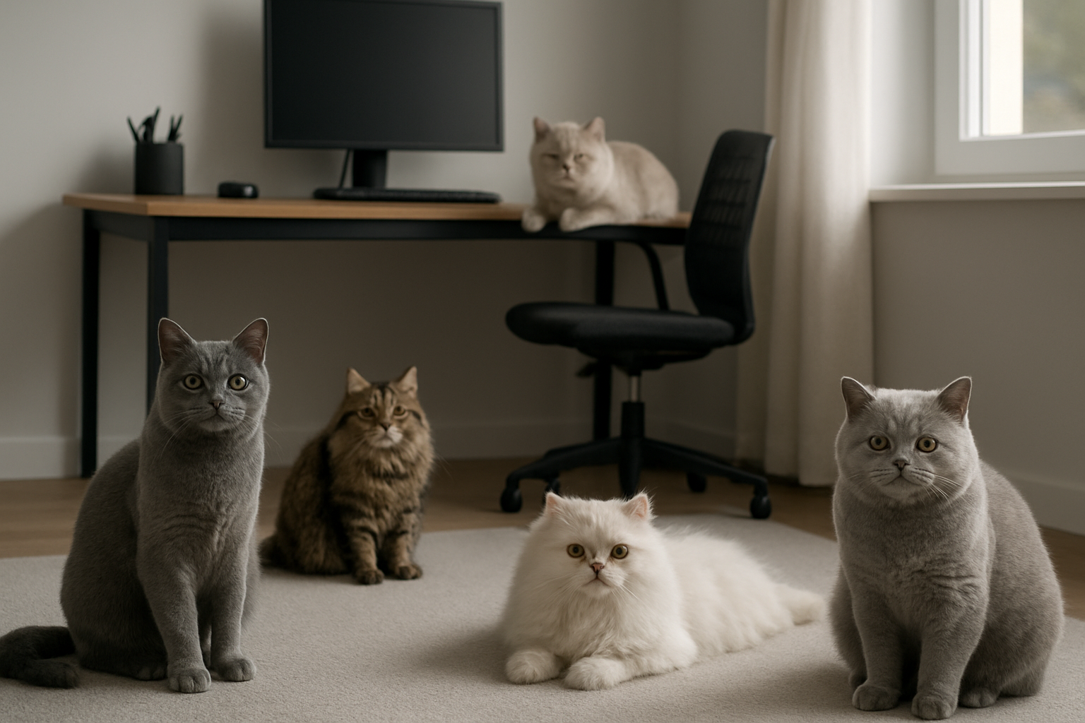 Top 5 Most Independent Cat Breeds for Working Professionals