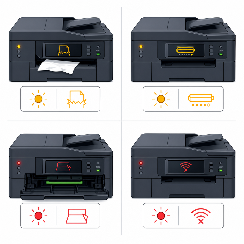 Hướng dẫn cách xóa lỗi Toner máy in Brother