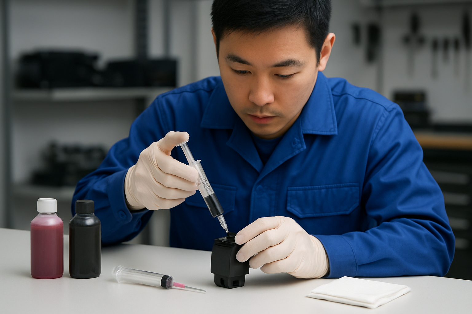 Đổ mực máy in tại Phường Giảng Võ chuẩn kỹ thuật