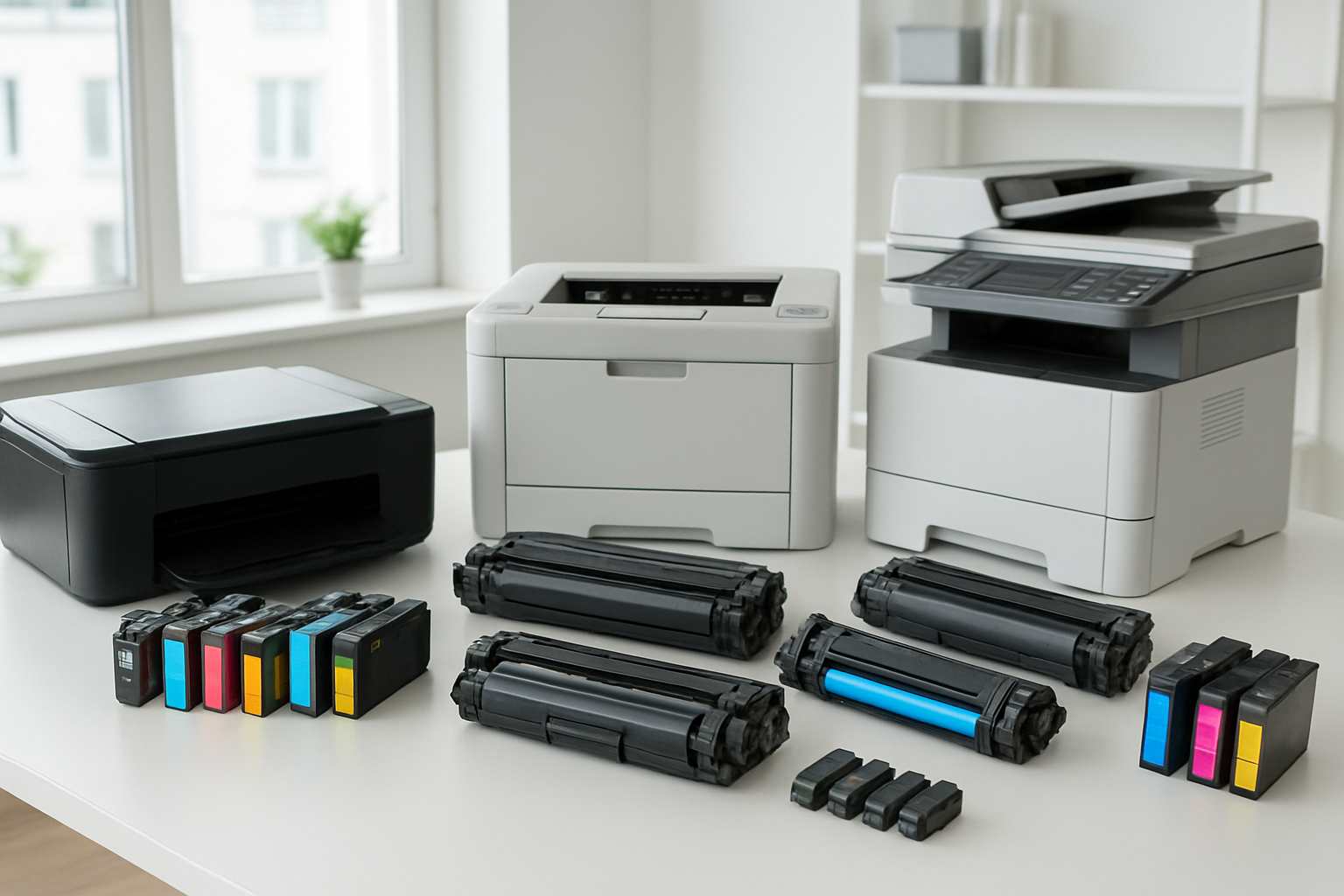 Đổ mực máy in tại đường Lê Văn Lương