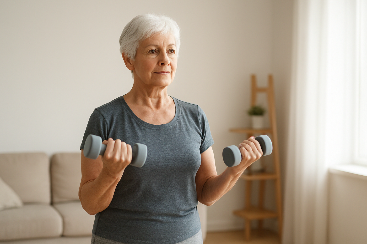 Dumbbell Bicep Curls for Functional Arm Strength