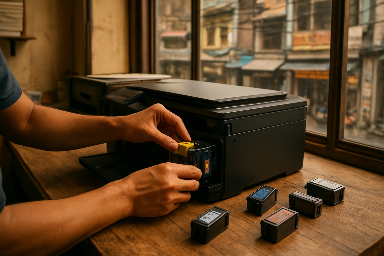 Cần đổ mực máy in tại phường Bạch Mai Hà Nội