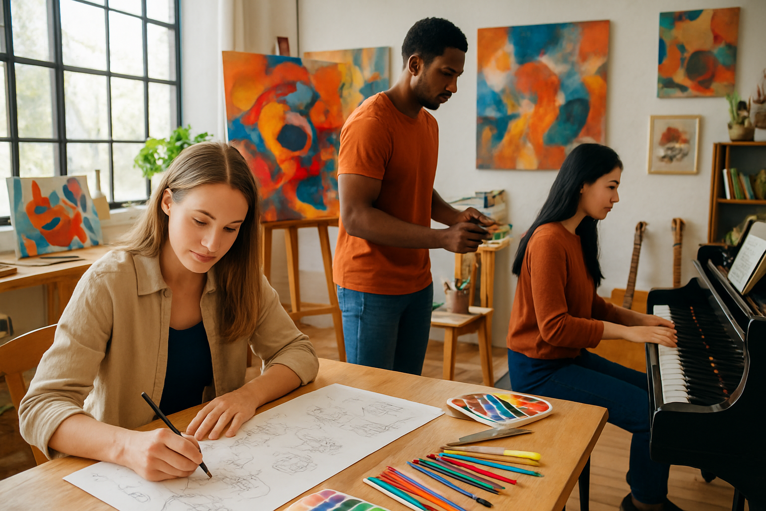 Human Creativity's Competitive Advantages