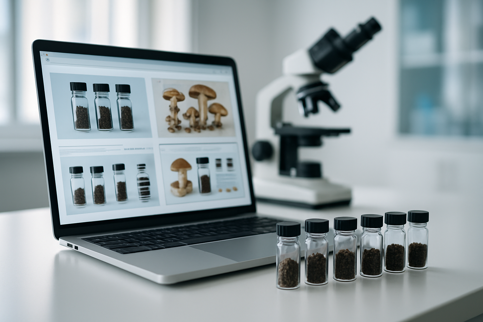  High Quality Mushroom Spores Online For Research Purposes.