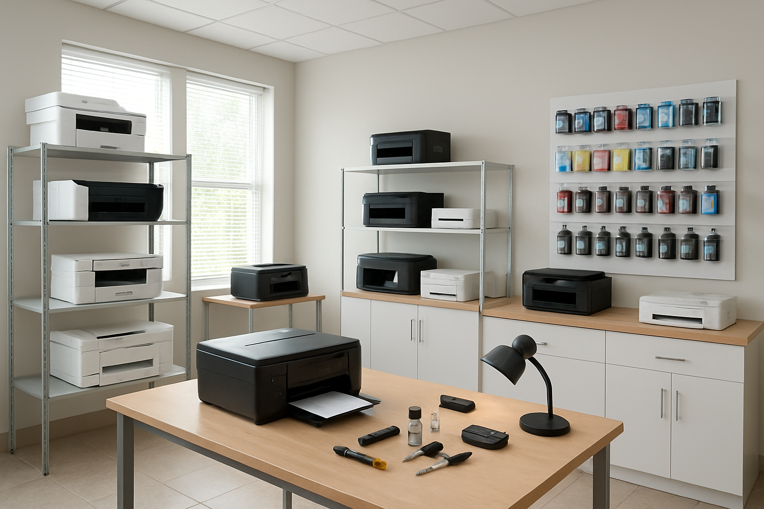 Đổ mực máy in tại Thượng Thanh Long Biên Hà Nội