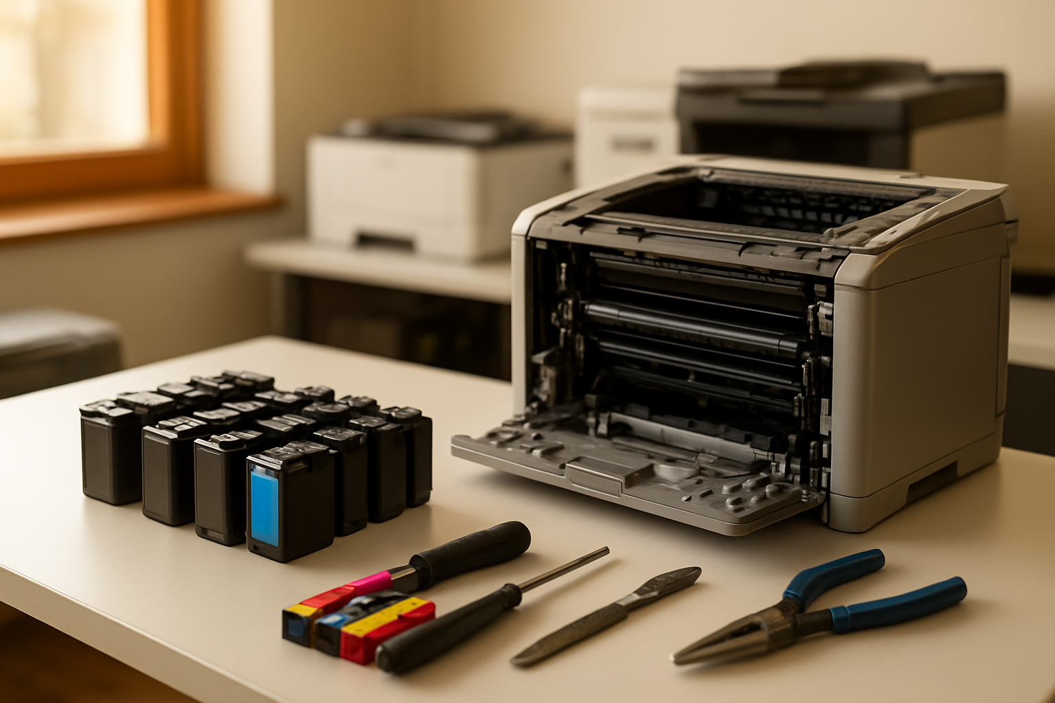 Đổ mực máy in tại Quan Nhân dịch vụ tận nơi