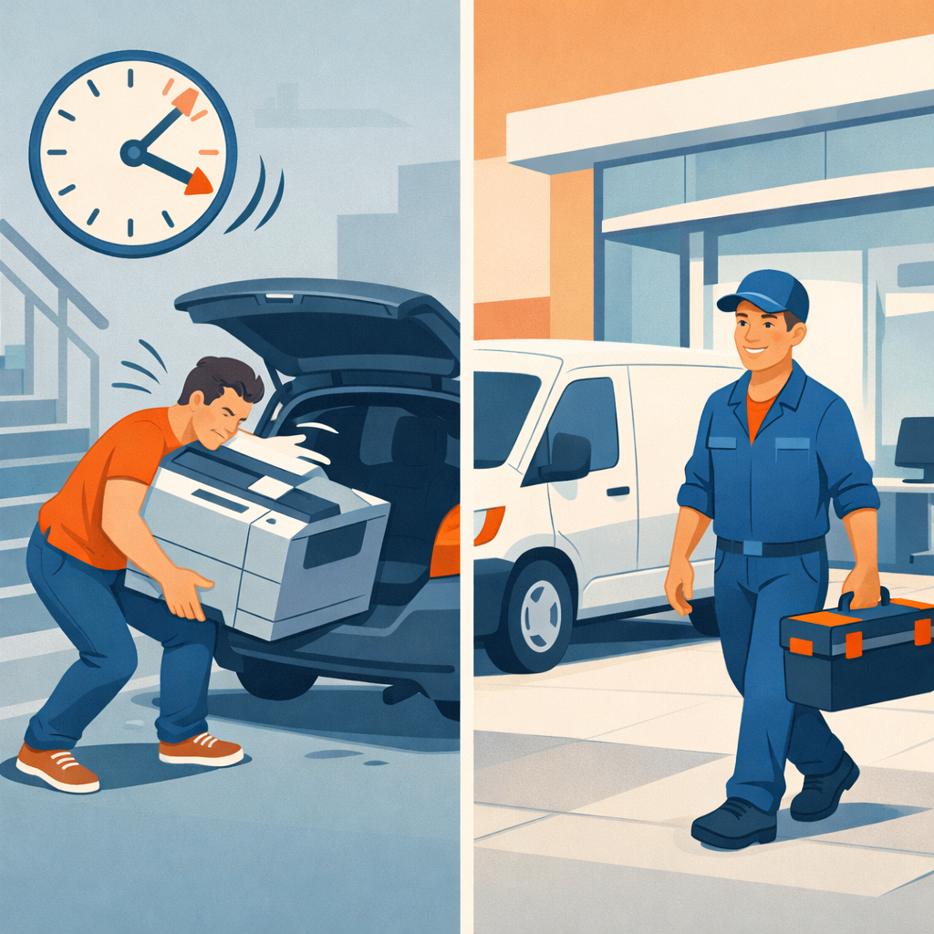 Tại Sao Dịch Vụ Đổ Mực Máy In Tại Lâm Du Tận Nơi Lại Cần Thiết?