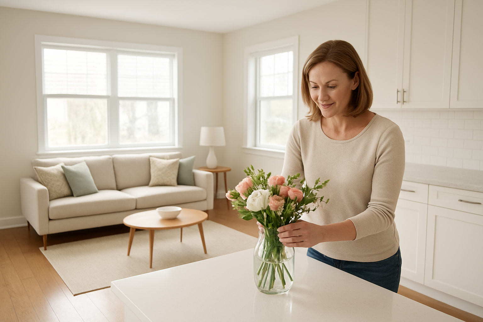 Wohnung optimal für den Verkauf vorbereiten