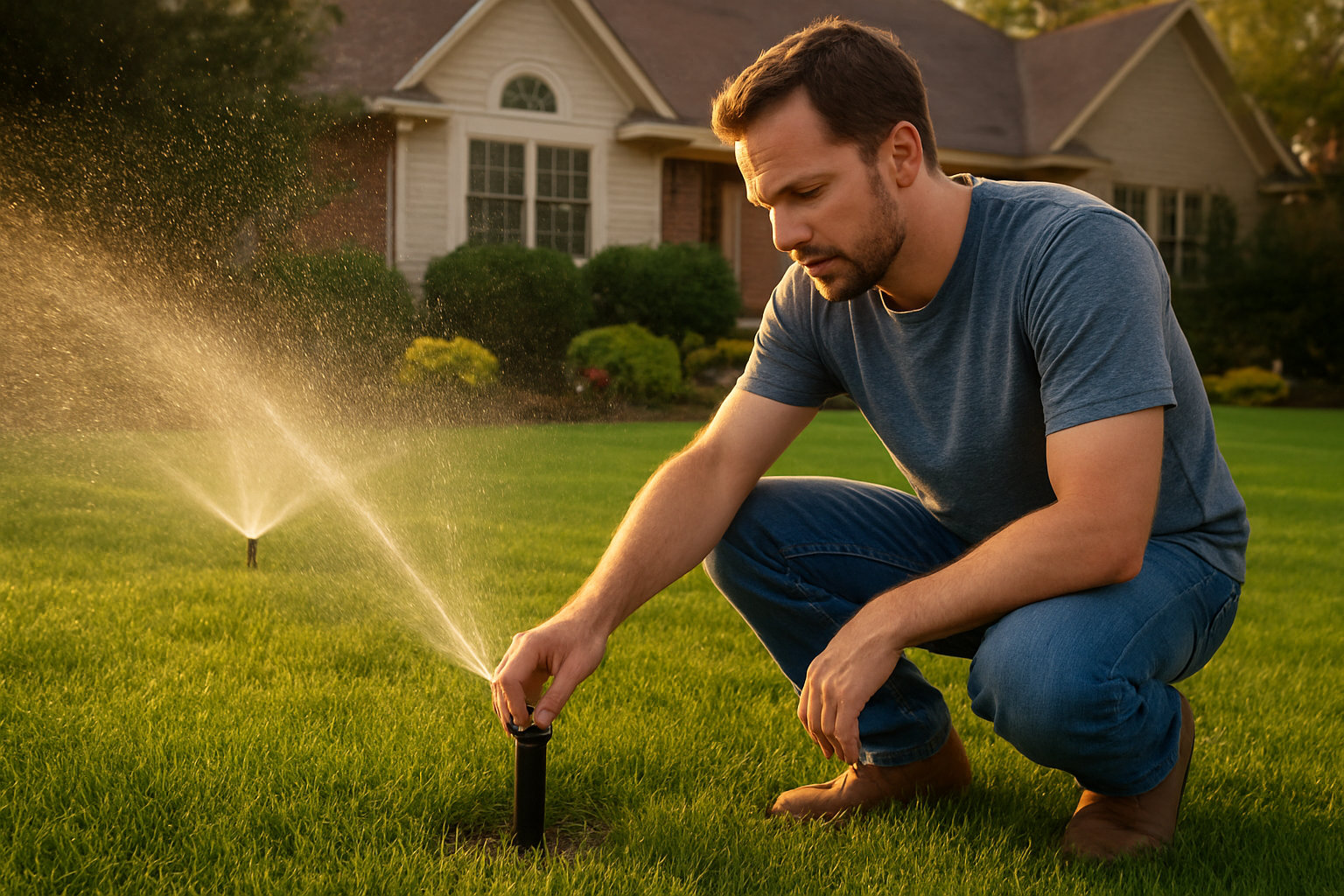 Maintaining Your Sprinkler System Between Professional Services