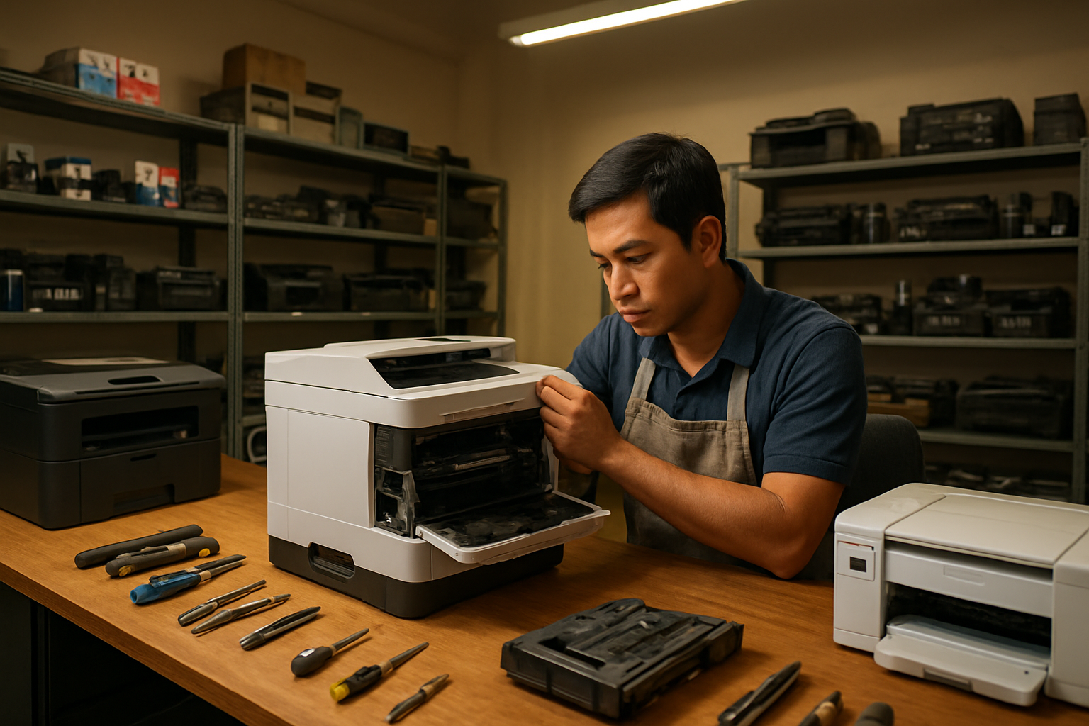 Sửa máy in tại phố Lạc Trung