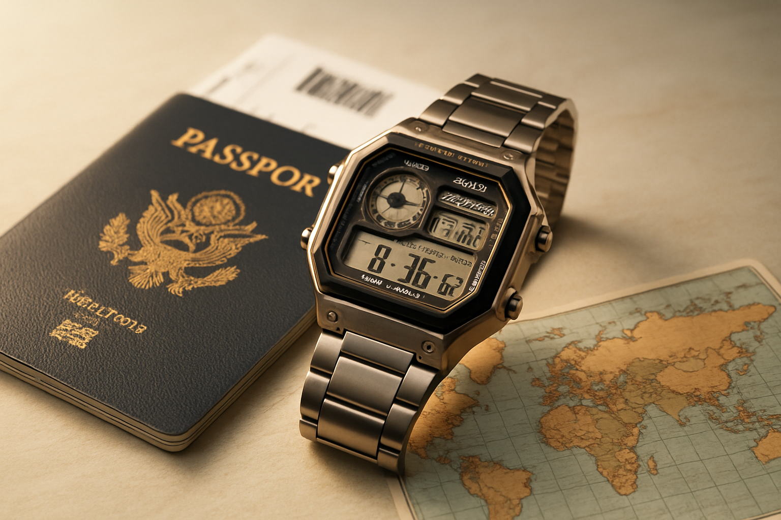 Casio Royale World Time: Affordable Style for Every Traveler