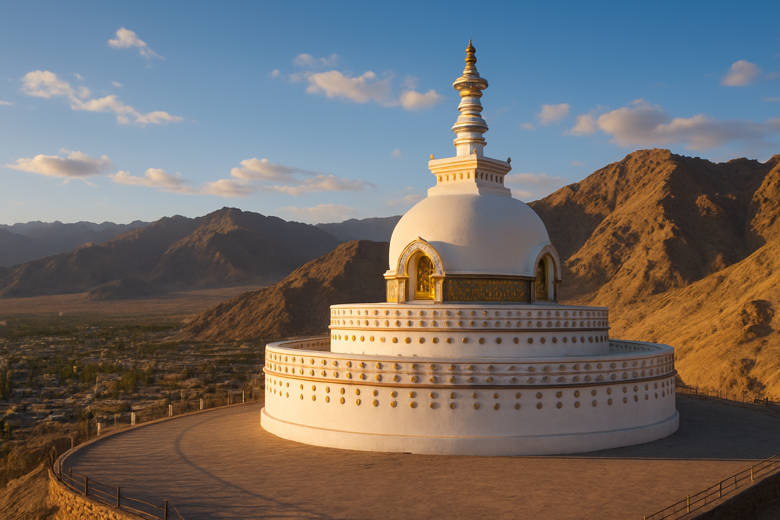 Shanti Stupa: Find Peace and Panoramic Views of Leh City