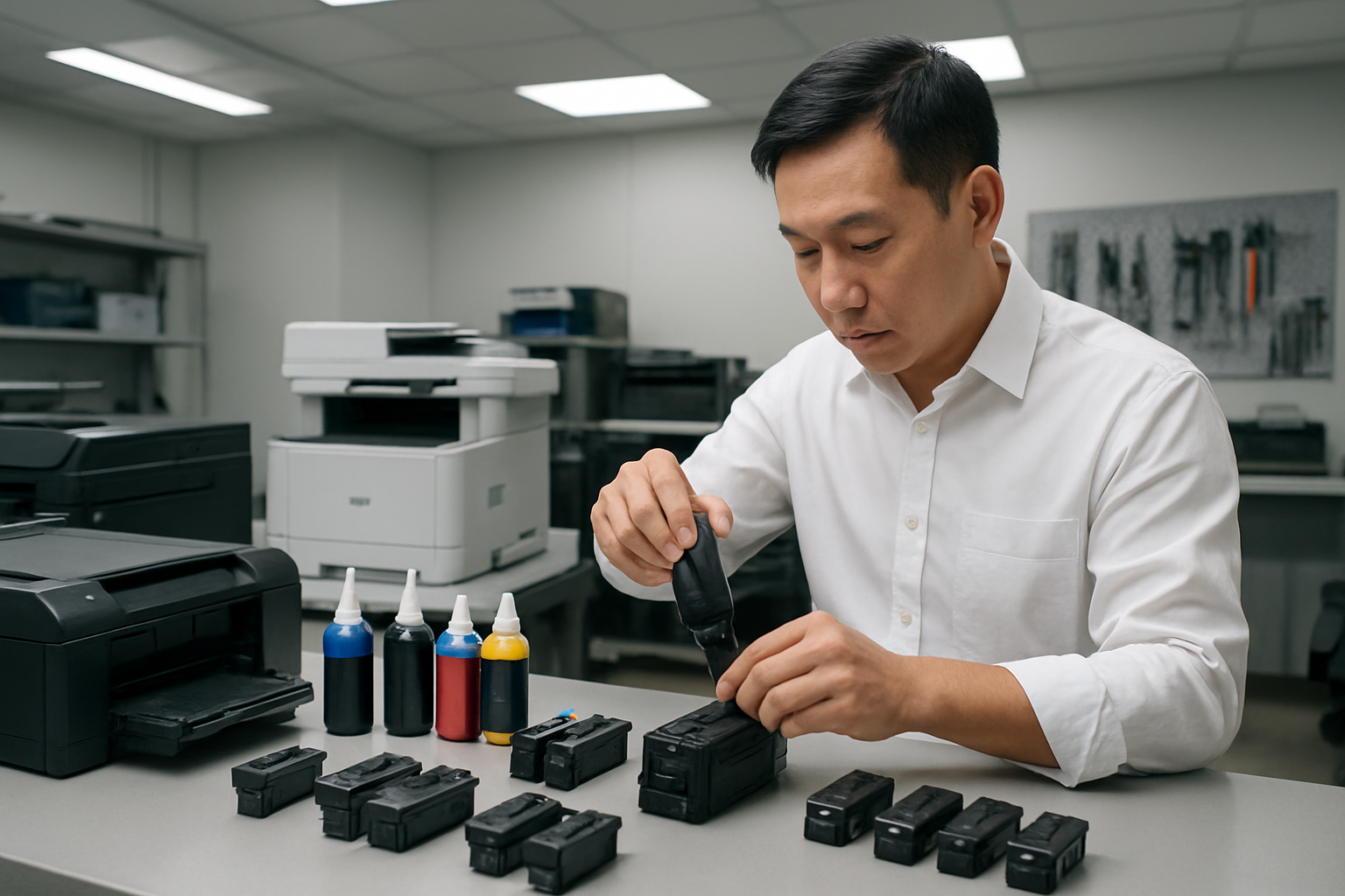 Dịch vụ đổ mực máy in tại Phường Hai Bà Trưng